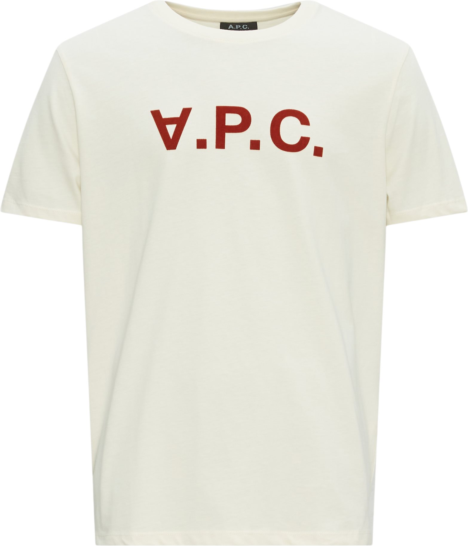 A.P.C. T-shirts COBQX H26943  Vit